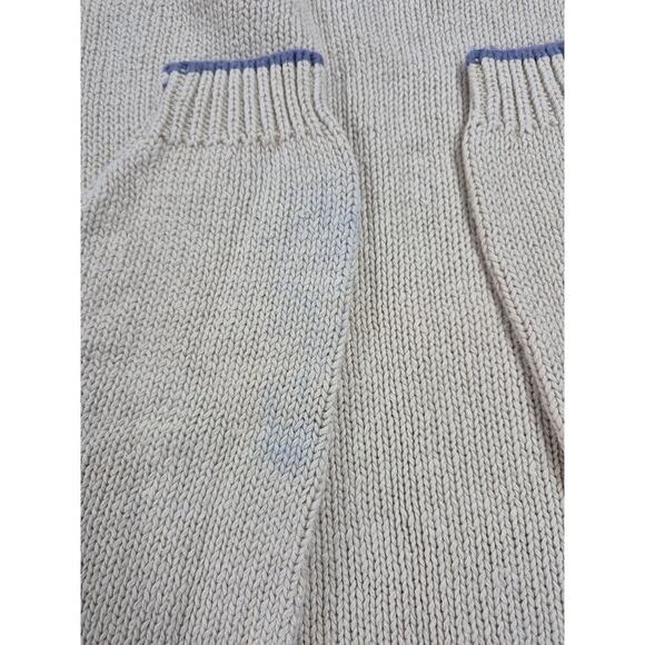 80s VTG Beldoch Popper 3D Sweater American Gothic Cat Ugly Cottage Core Sz S - Picture 8 of 8